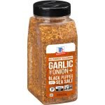 Mccormick Condimento De Ajo,  Cebolla, Pimienta Negra Y Sal Marina / 258Gr.